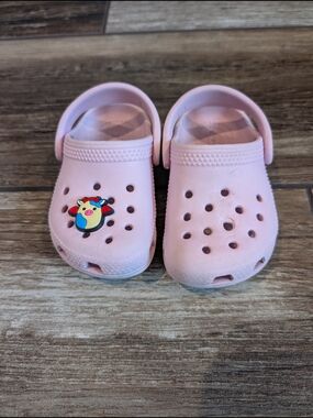 CROCS Kids Light Pink Slip-On Clogs